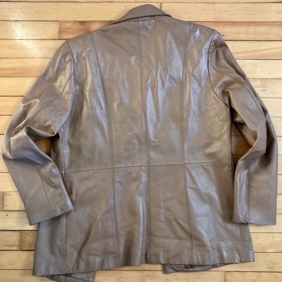 Y2K Jessica Holbrook Leather jacket - Picture 5 of 7